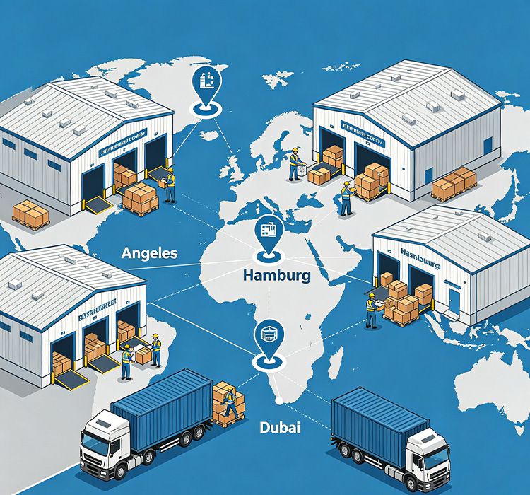 Overseas Storage, Picking, and Last-Mile Deliver