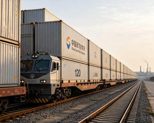 120 Containers on China-Europe Rail Express