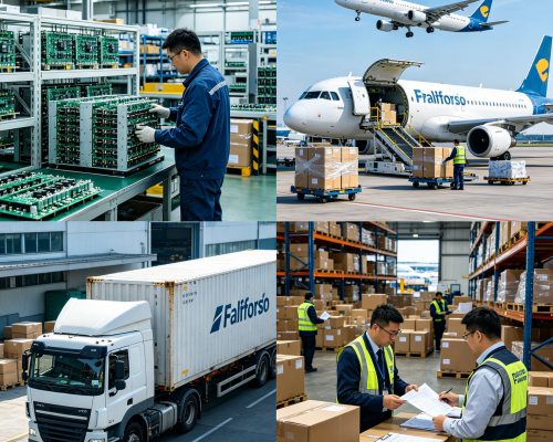 15 Tons of Electronics to Germany in 48 Hours